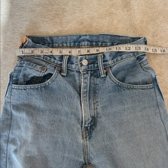 Customized pair of Levi’s 505 jeans intoAbout a size 26 vintage denim - Picture 8 of 16
